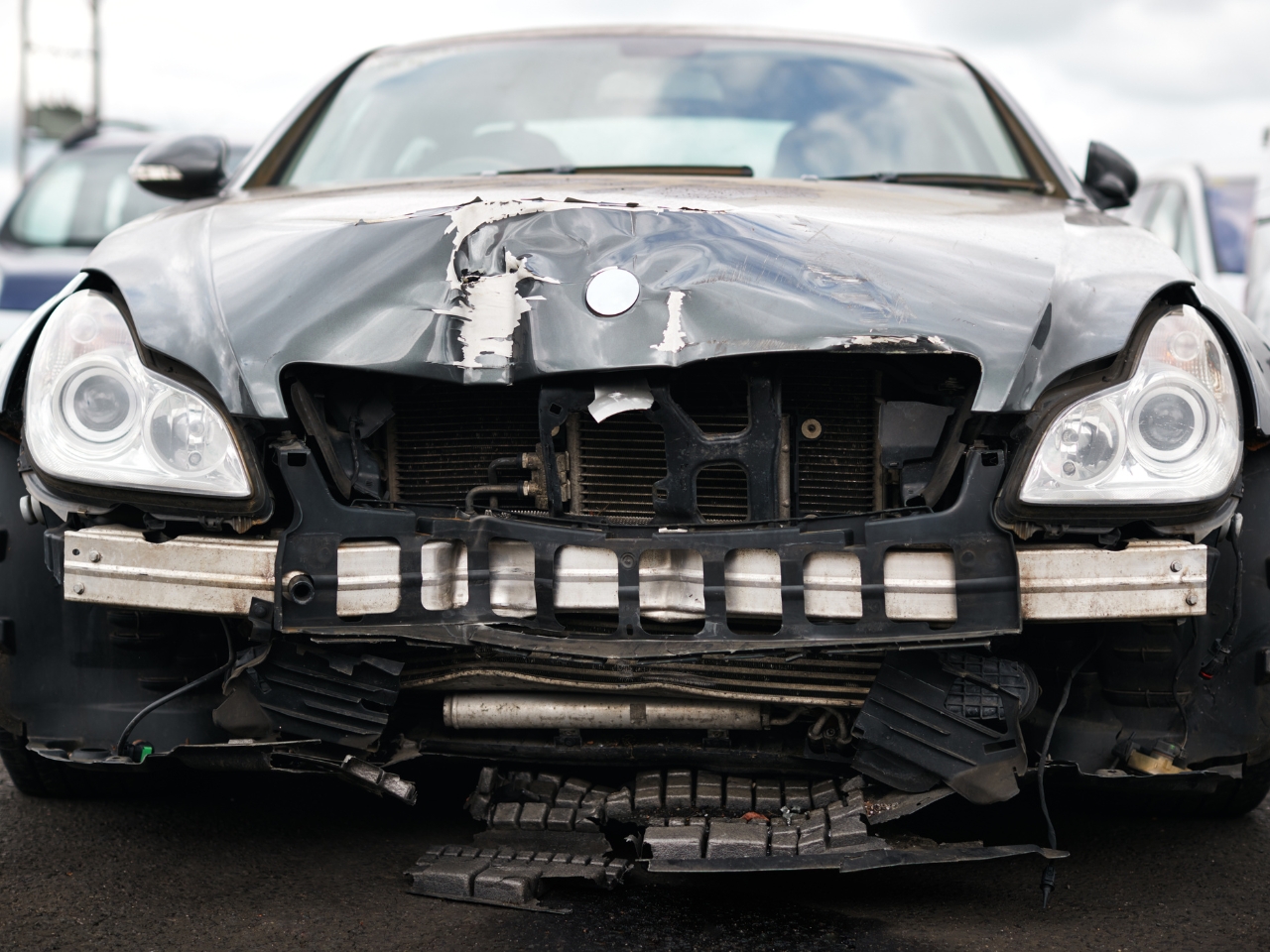 collision repair inspection for hidden accident damage